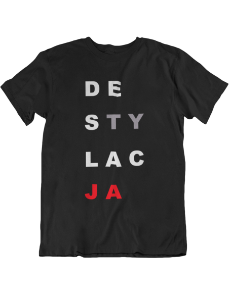 KOSZULKA MĘSKA POLITYCZNA DESTYLACJA