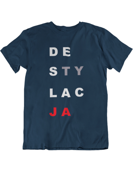 KOSZULKA MĘSKA POLITYCZNA DESTYLACJA