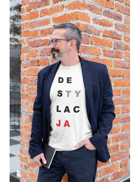 KOSZULKA MĘSKA POLITYCZNA DESTYLACJA