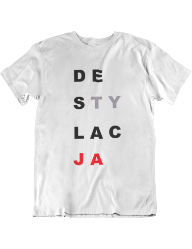 KOSZULKA MĘSKA POLITYCZNA DESTYLACJA