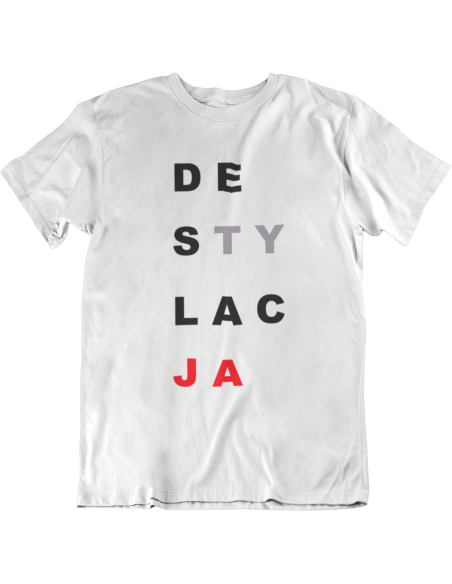 KOSZULKA MĘSKA POLITYCZNA DESTYLACJA