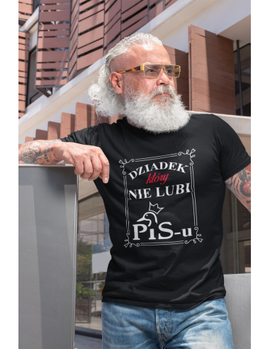 KOSZULKA MĘSKA POLITYCZNA DZIADEK...