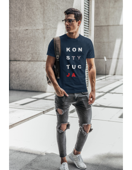 KOSZULKA MĘSKA POLITYCZNA KONSTYTUCJA