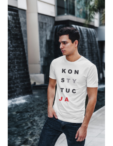 KOSZULKA MĘSKA POLITYCZNA KONSTYTUCJA