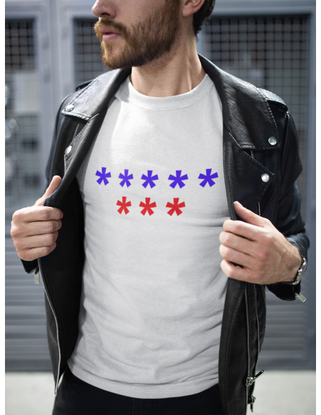 KOSZULKA MĘSKA PIS GWIAZDKI