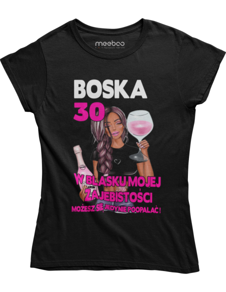 KOSZULKA DAMSKA BOSKA ZAJEBI*TOŚĆ