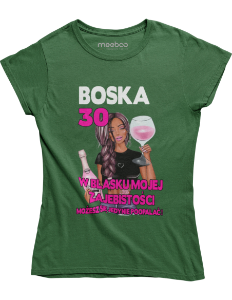 KOSZULKA DAMSKA BOSKA ZAJEBI*TOŚĆ