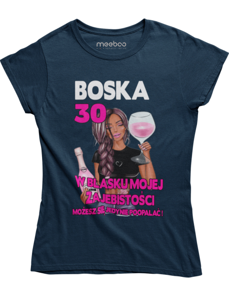 KOSZULKA DAMSKA BOSKA ZAJEBI*TOŚĆ