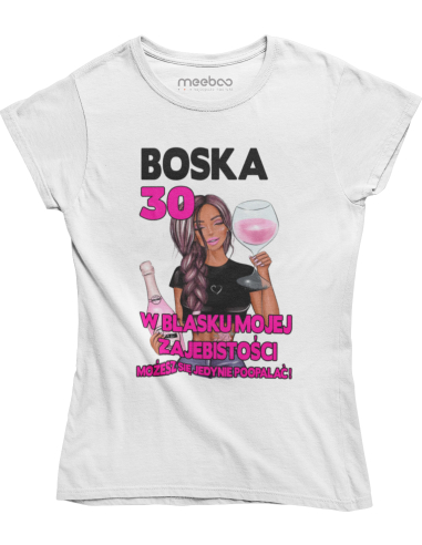 KOSZULKA DAMSKA BOSKA ZAJEBI*TOŚĆ