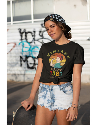 KOSZULKA DAMSKA URODZINOWA VINTAGE