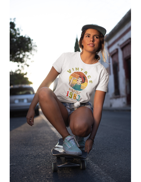 KOSZULKA DAMSKA URODZINOWA VINTAGE