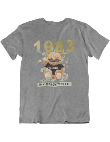 KOSZULKA MĘSKA MIŚ BILLIONAIRE...