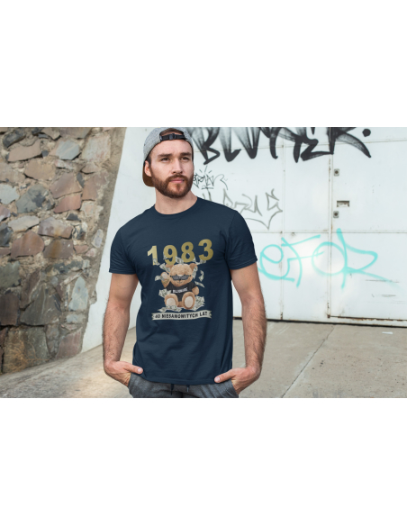 KOSZULKA MĘSKA MIŚ BILLIONAIRE URODZINOWA