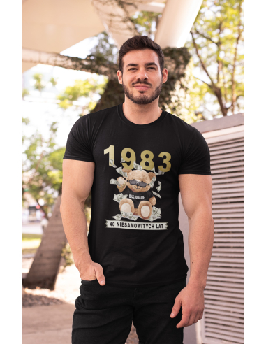 KOSZULKA MĘSKA MIŚ BILLIONAIRE...