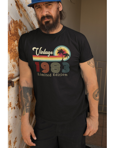 KOSZULKA MĘSKA VINTAGE ver.2  URODZINOWA