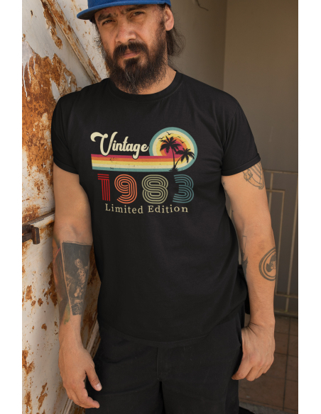 KOSZULKA MĘSKA VINTAGE ver.2  URODZINOWA