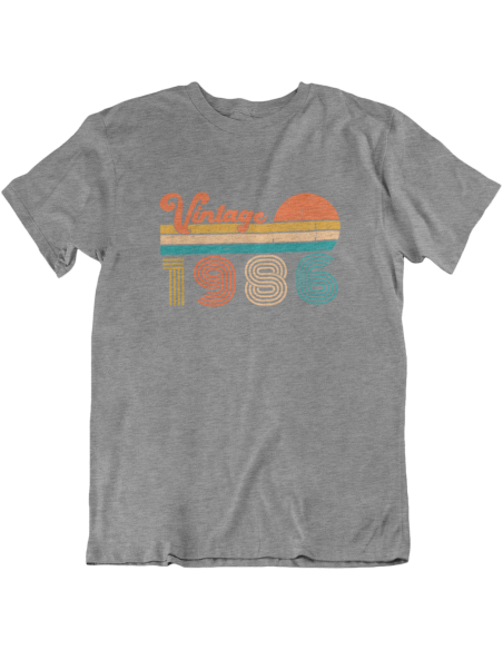 KOSZULKA MĘSKA VINTAGE ver.3 URODZINOWA