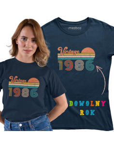KOSZULKA DAMSKA URODZINOWA VINTAGE 3