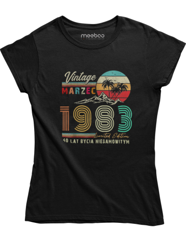 KOSZULKA DAMSKA URODZINOWA VINTAGE 4