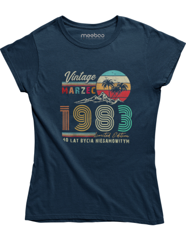 KOSZULKA DAMSKA URODZINOWA VINTAGE 4