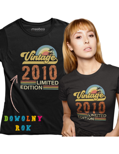 KOSZULKA DAMSKA URODZINOWA VINTAGE 5