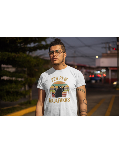 KOSZULKA MĘSKA Pew Pew Madafakas