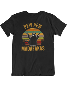 KOSZULKA MĘSKA Pew Pew Madafakas 2