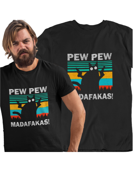 KOSZULKA MĘSKA Pew Pew Madafakas 3