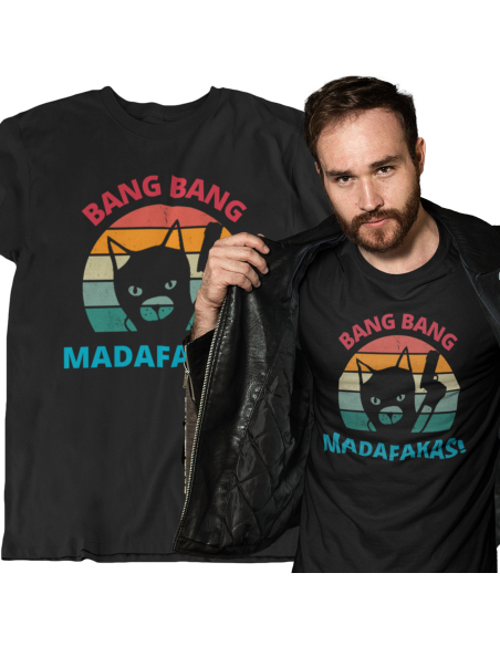 KOSZULKA MĘSKA Bang Bang madafakers