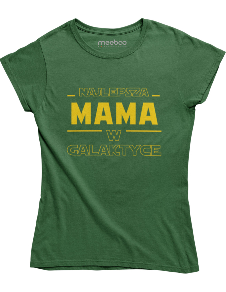 KOSZULKA DAMSKA NAJLEPSZA MAMA W GALAKTYCE