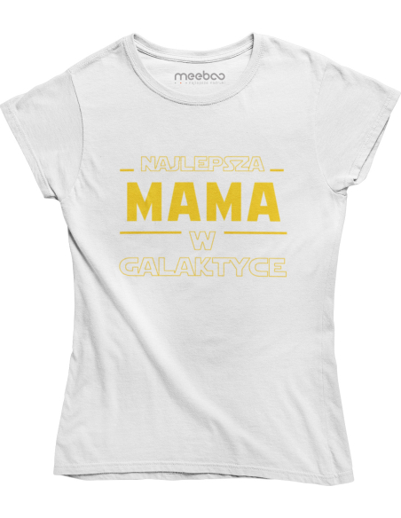 KOSZULKA DAMSKA NAJLEPSZA MAMA W GALAKTYCE
