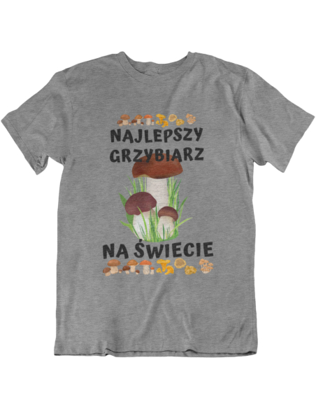 KOSZULKA MĘSKA Najlepszy Grzybiarz