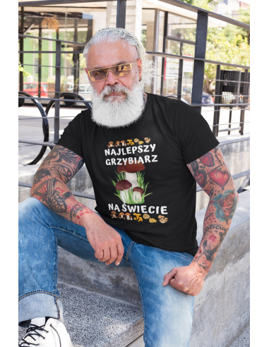 KOSZULKA MĘSKA Najlepszy Grzybiarz