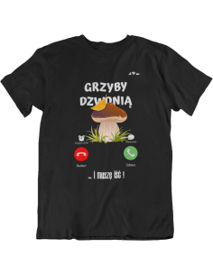 KOSZULKA MĘSKA GRZYBY DZWONIĄ 2