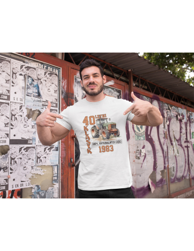 KOSZULKA MĘSKA TRAKTOR 30 40 50 60 70...