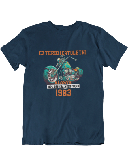 KOSZULKA MĘSKA CHOPPER 30 40 50 60 70 LATEK