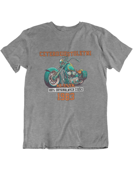 KOSZULKA MĘSKA CHOPPER 30 40 50 60 70 LATEK