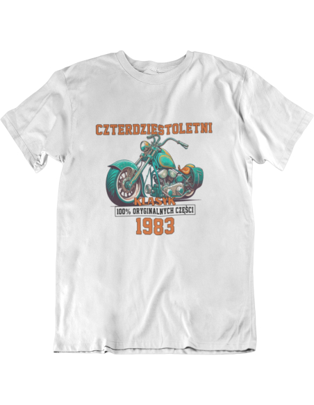 KOSZULKA MĘSKA CHOPPER 30 40 50 60 70 LATEK