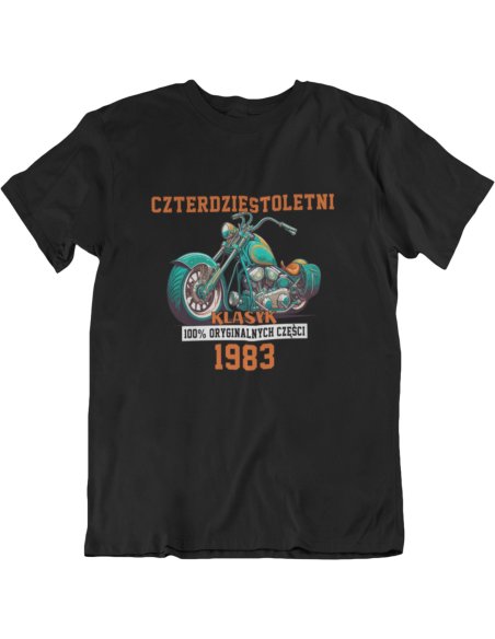 KOSZULKA MĘSKA CHOPPER 30 40 50 60 70 LATEK