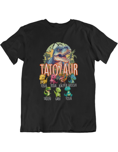 KOSZULKA MĘSKA GANG TATOZAUR