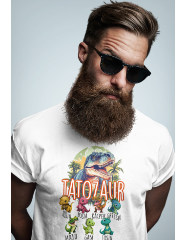 KOSZULKA MĘSKA GANG TATOZAUR