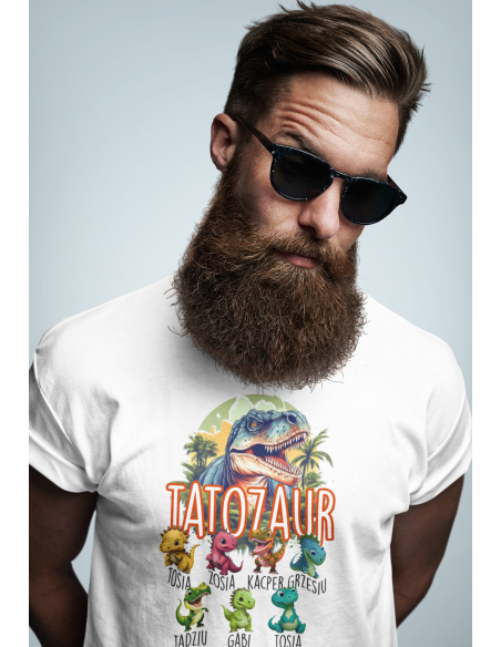 KOSZULKA MĘSKA GANG TATOZAUR