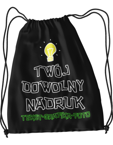 TORBA PLECAK WOREK DO SZKOŁY Z NADRUKIEM