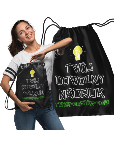 TORBA PLECAK WOREK DO SZKOŁY Z NADRUKIEM