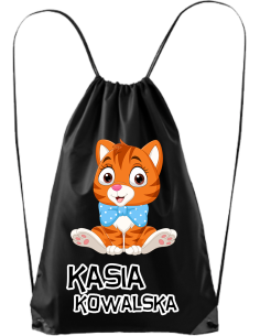 TORBA PLECAK WOREK DO SZKOŁY Z NADRUKIEM IMIĘ W8 2