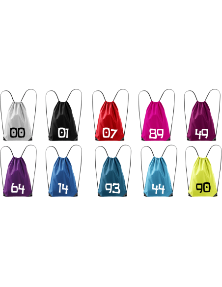 TORBA PLECAK WOREK DO SZKOŁY Z NADRUKIEM IMIĘ W9