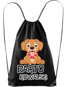 TORBA PLECAK WOREK DO SZKOŁY Z NADRUKIEM IMIĘ W9 2