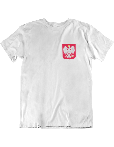 KOSZULKA KIBICA REPREZENTACJI POLSKI SUPER JAKOŚĆ