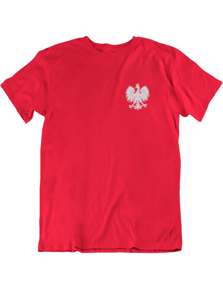 KOSZULKA KIBICA REPREZENTACJI POLSKI SUPER JAKOŚĆ