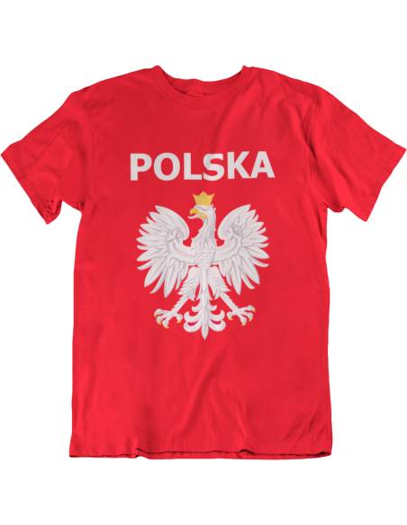 KOSZULKA KIBICA REPREZENTACJI POLSKI DUŻY HERB